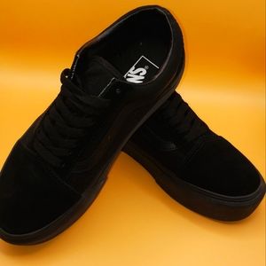 Vans Old Skool Platform All Black